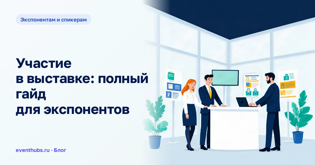 Участие в выставке: полный гайд для экспонентов