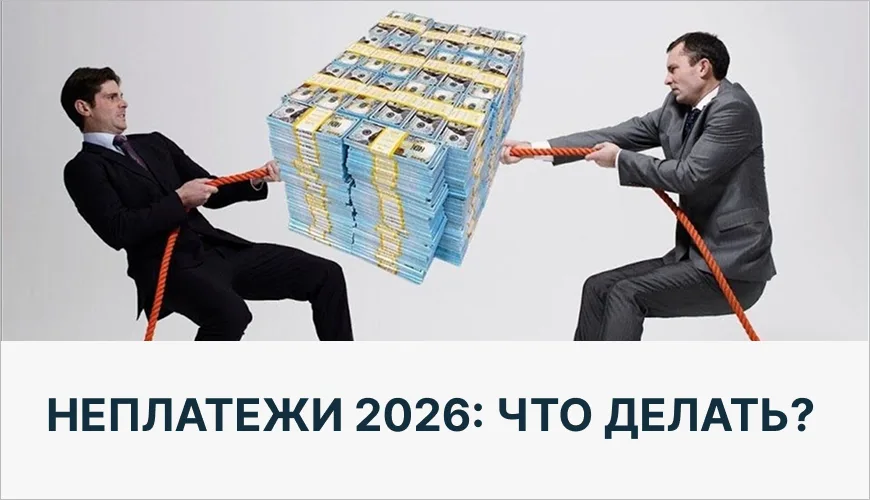 Онлайн-сессия «Неплатежи 2026: что делать?»