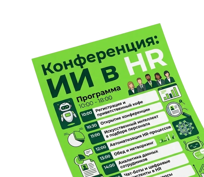 Конференция "ИИ в HR"