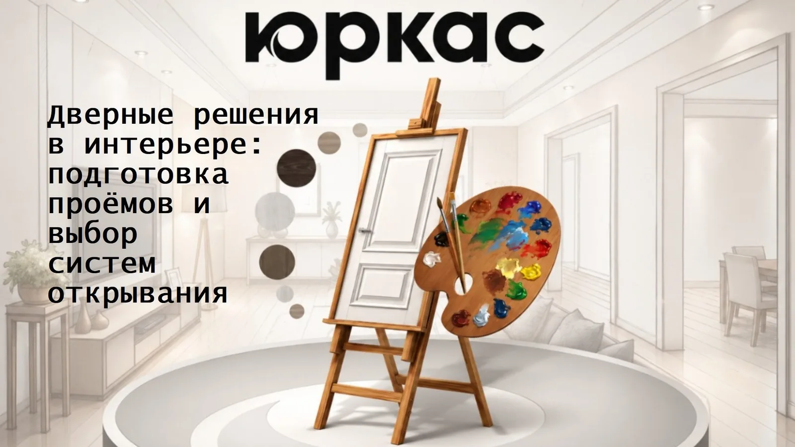 Дверные решения в интерьере: подготовка проёмов и выбор систем открывания
